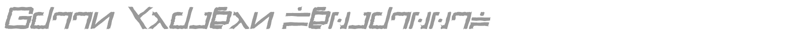 Green Martian font preview